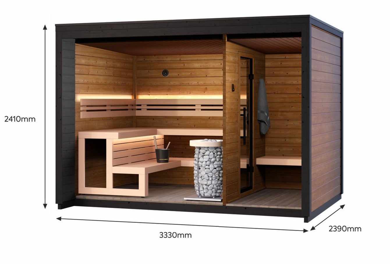 Outdoor Sauna Woldus Medium