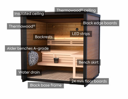 Outdoor Sauna Woldus Small