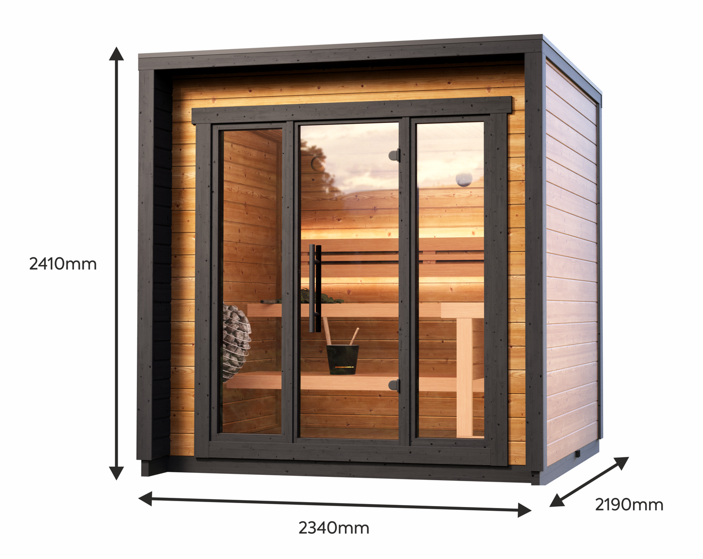 Outdoor Sauna Woldus Small